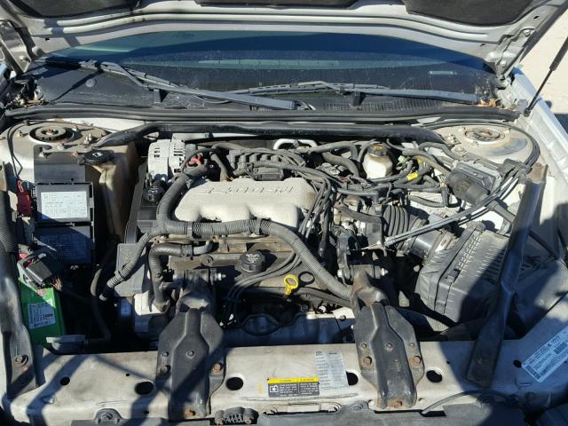 2G1WF55E139142418 - 2003 CHEVROLET IMPALA SILVER photo 7