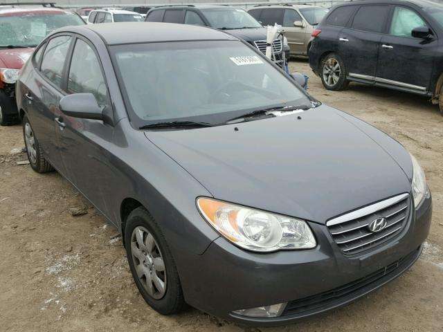 KMHDU46D08U514339 - 2008 HYUNDAI ELANTRA GL GRAY photo 1