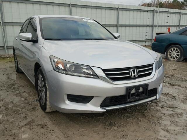 1HGCR2F37EA189913 - 2014 HONDA ACCORD LX SILVER photo 1