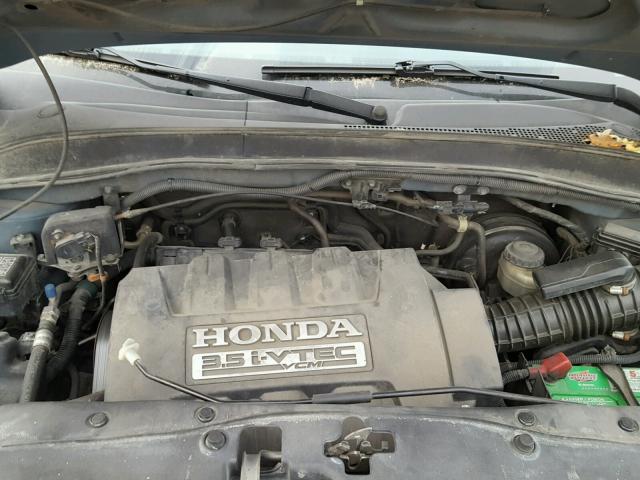 5FNYF28166B046257 - 2006 HONDA PILOT LX BLUE photo 7