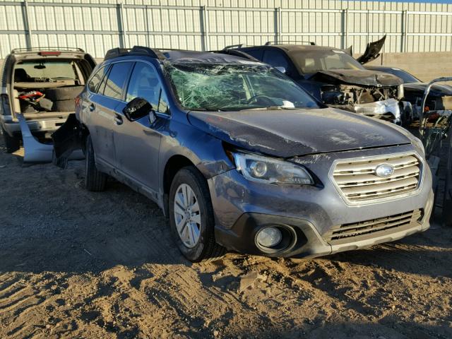 4S4BSACC0H3267949 - 2017 SUBARU OUTBACK 2. BLUE photo 1