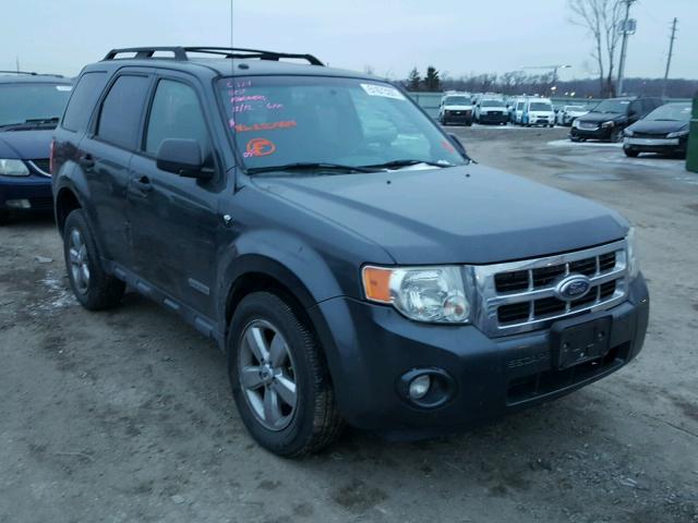 1FMCU03178KE82984 - 2008 FORD ESCAPE XLT GRAY photo 1