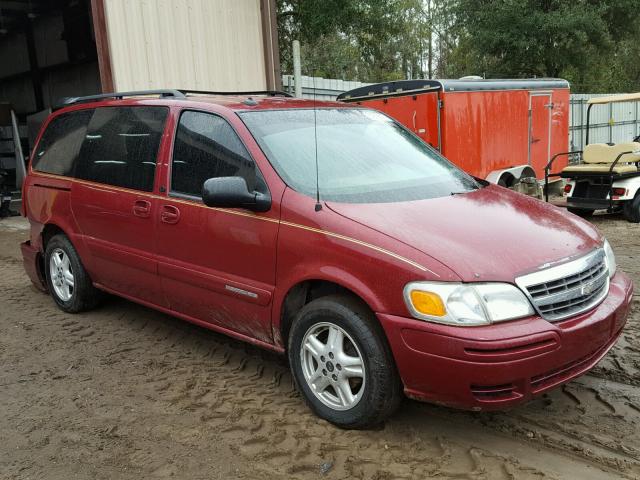 1GNDX13E74D120961 - 2004 CHEVROLET VENTURE LU BURGUNDY photo 1