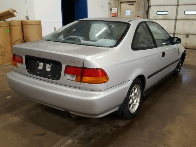 1HGEJ7222VL135479 - 1997 HONDA CIVIC HX SILVER photo 4