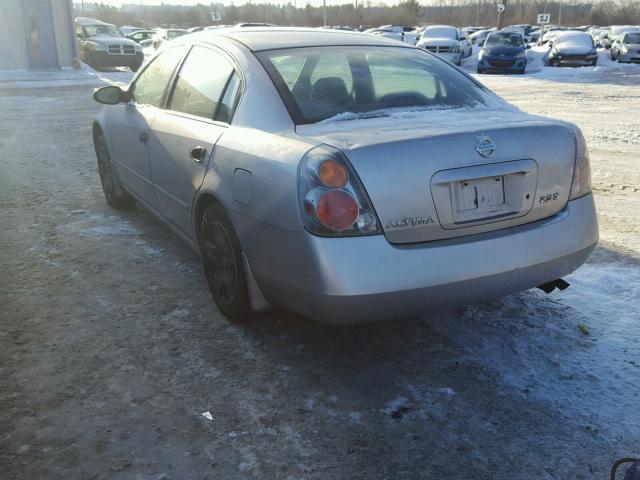 1N4AL11D42C701876 - 2002 NISSAN ALTIMA BAS GRAY photo 3