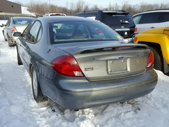 1FAFP55233A146684 - 2003 FORD TAURUS SES GRAY photo 3