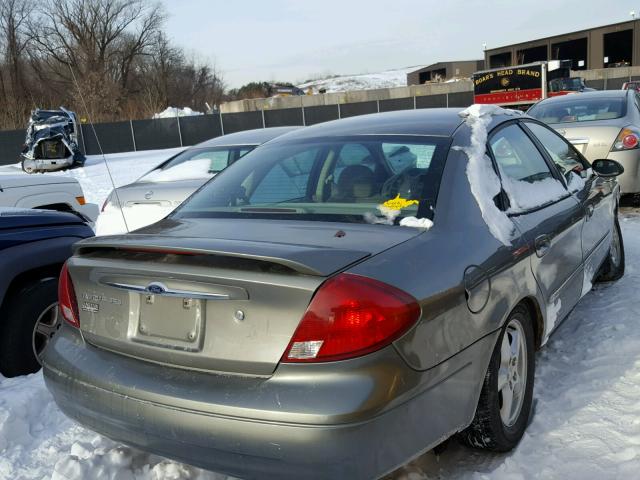 1FAFP55233A146684 - 2003 FORD TAURUS SES GRAY photo 4