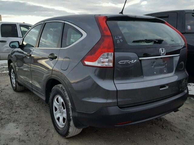 3CZRM3H34EG711872 - 2014 HONDA CR-V LX GRAY photo 3