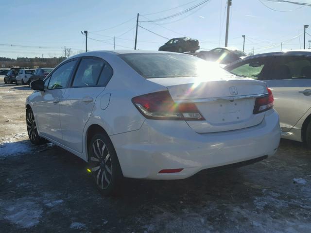 19XFB2F9XEE275038 - 2014 HONDA CIVIC EXL 白色 照片 3