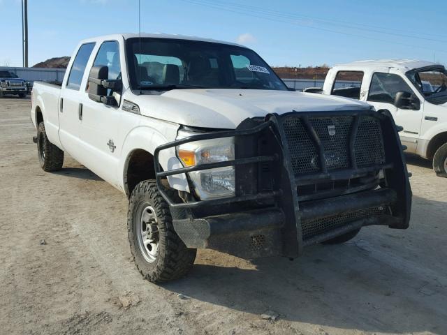 1FT7W2BT0BEB38529 - 2011 FORD F250 SUPER WHITE photo 1