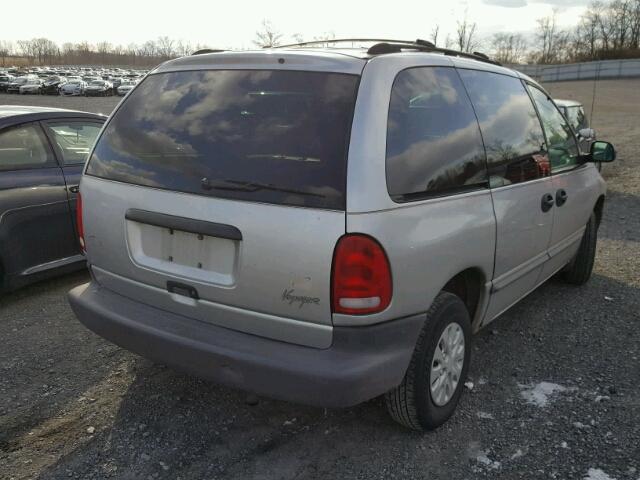 2P4FP25B4YR569619 - 2000 PLYMOUTH VOYAGER SILVER photo 4