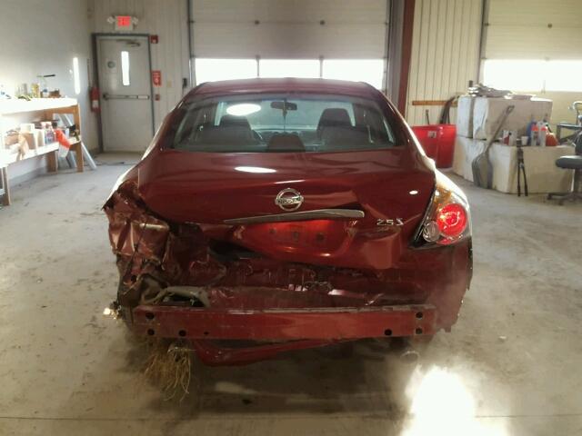 1N4AL21E29N464253 - 2009 NISSAN ALTIMA 2.5 RED photo 9