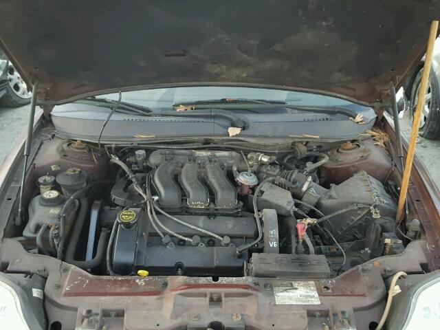 1MEFM55S31A639120 - 2001 MERCURY SABLE LS P BROWN photo 7