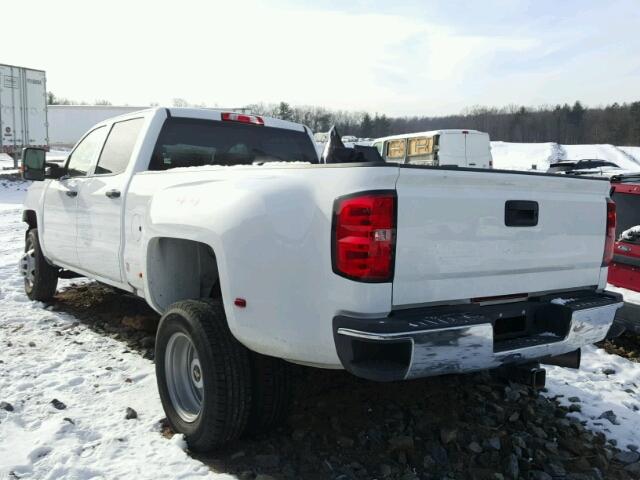 1GC4KYE87GF199564 - 2016 CHEVROLET SILVERADO WHITE photo 3