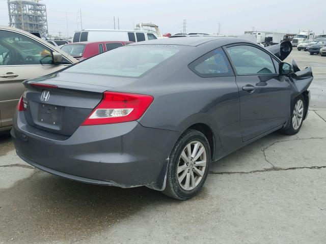 2HGFG3B13CH558083 - 2012 HONDA CIVIC EXL 灰色 照片 4