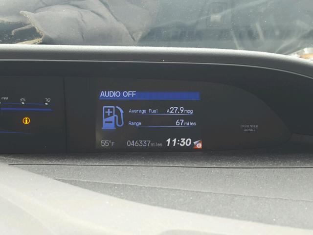 2HGFG3B13CH558083 - 2012 HONDA CIVIC EXL 灰色 照片 8