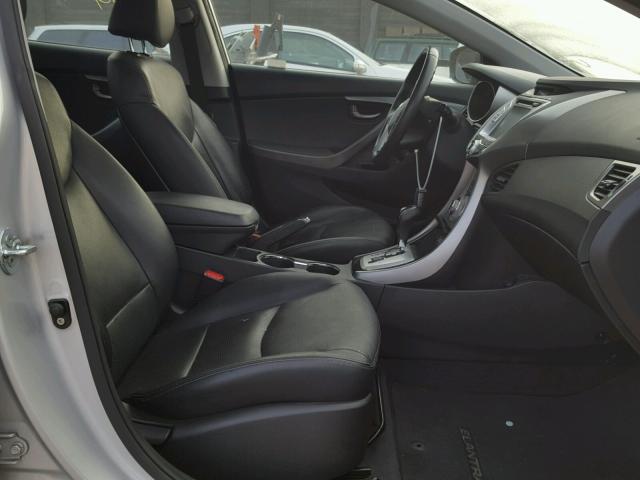 KMHDH4AE2CU443223 - 2012 HYUNDAI ELANTRA GL GRAY photo 5