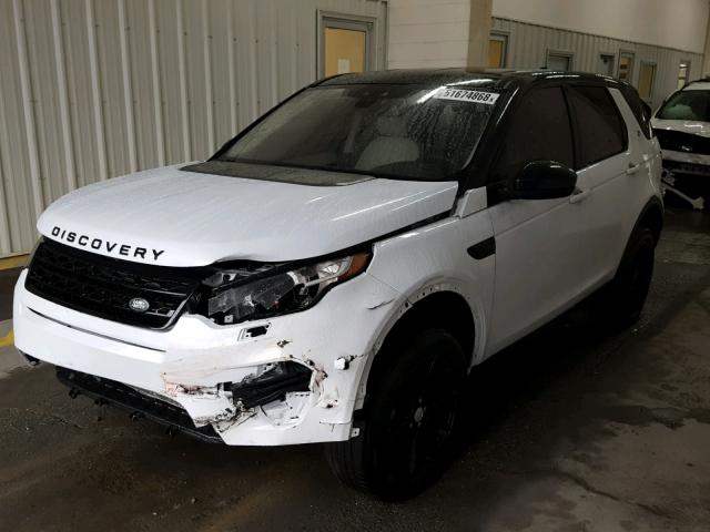 SALCP2RX9JH771735 - 2018 LAND ROVER DISCOVERY WHITE photo 2