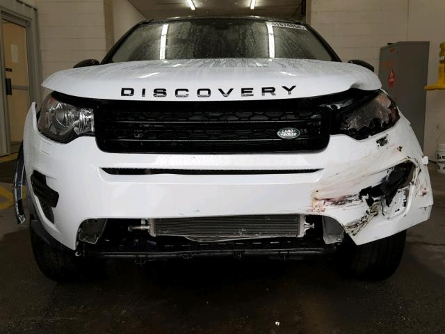 SALCP2RX9JH771735 - 2018 LAND ROVER DISCOVERY WHITE photo 9