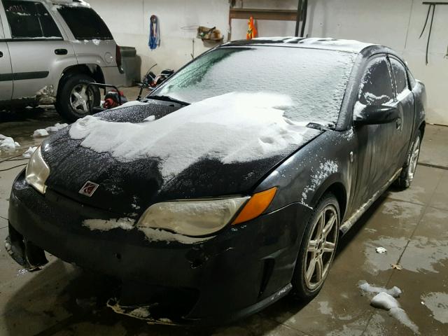 1G8AY14P14Z214694 - 2004 SATURN ION REDLIN BLACK photo 2