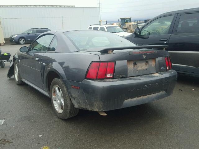 1FAFP40664F173029 - 2004 FORD MUSTANG GRAY photo 3