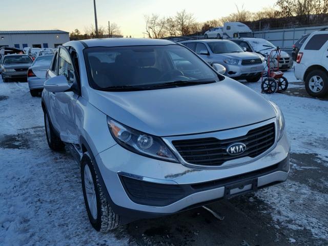 KNDPB3A20D7537278 - 2013 KIA SPORTAGE B SILVER photo 1