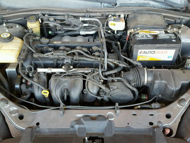 1FAFP34N75W248639 - 2005 FORD FOCUS ZX4 CHARCOAL photo 7