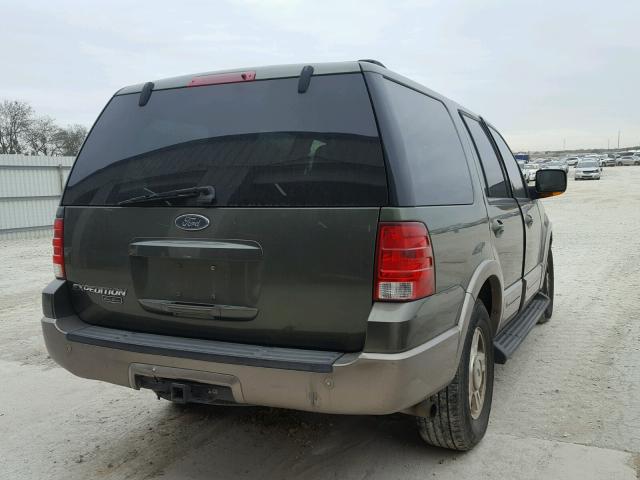 1FMEU17W63LA22657 - 2003 FORD EXPEDITION GREEN photo 4