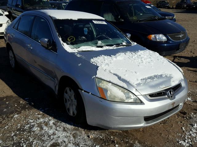 1HGCM56413A061270 - 2003 HONDA ACCORD LX SILVER photo 1