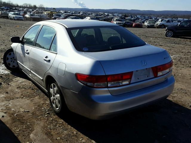 1HGCM56413A061270 - 2003 HONDA ACCORD LX SILVER photo 3