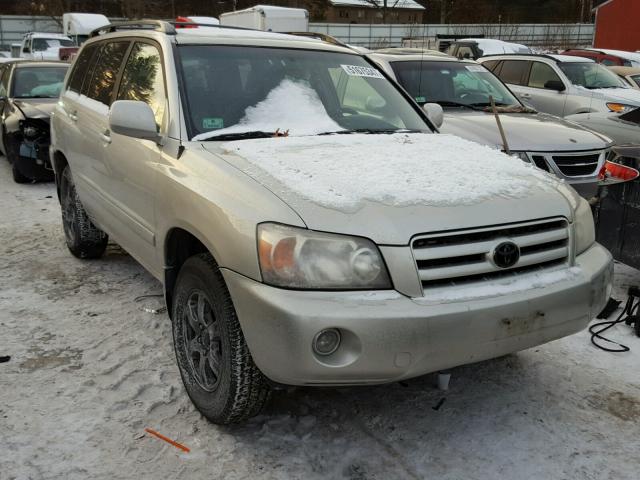 JTEEP21AX40041645 - 2004 TOYOTA HIGHLANDER SILVER photo 1