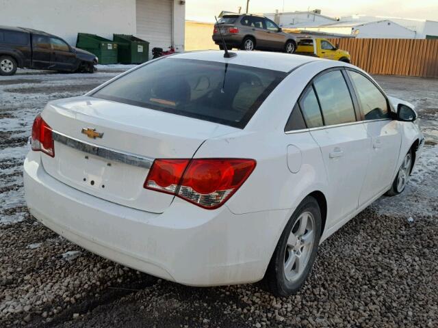 1G1PC5SB5D7186075 - 2013 CHEVROLET CRUZE LT WHITE photo 4