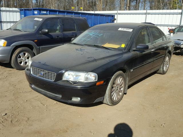 YV1TH592661427249 - 2006 VOLVO S80 2.5T BLACK photo 2