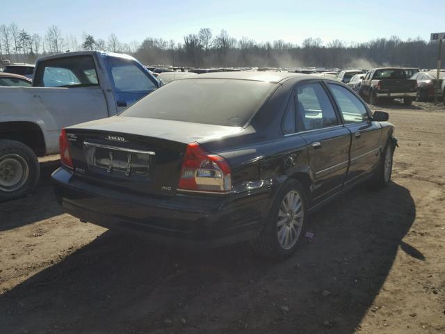 YV1TH592661427249 - 2006 VOLVO S80 2.5T BLACK photo 4