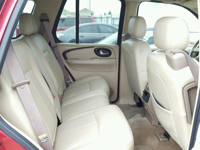 5GAES13PX42192098 - 2004 BUICK RAINIER CX BURGUNDY photo 6