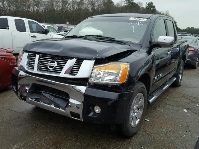 1N6BA07D59N313735 - 2009 NISSAN TITAN XE BLACK photo 2