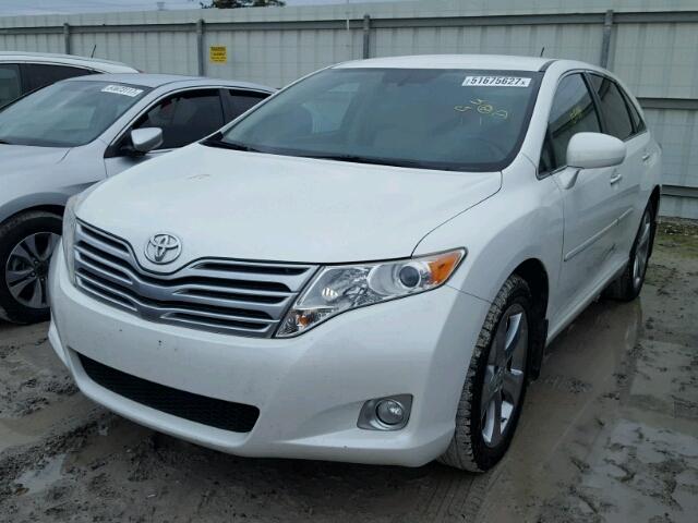 4T3ZK3BBXAU030959 - 2010 TOYOTA VENZA BASE WHITE photo 2