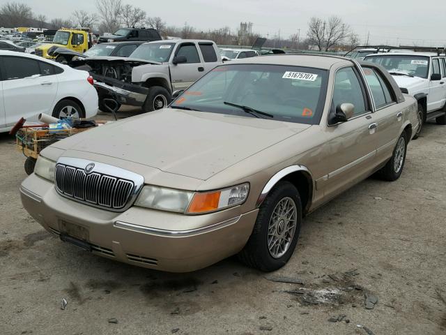 2MEFM74W8XX653501 - 1999 MERCURY GRAND MARQ TAN photo 2