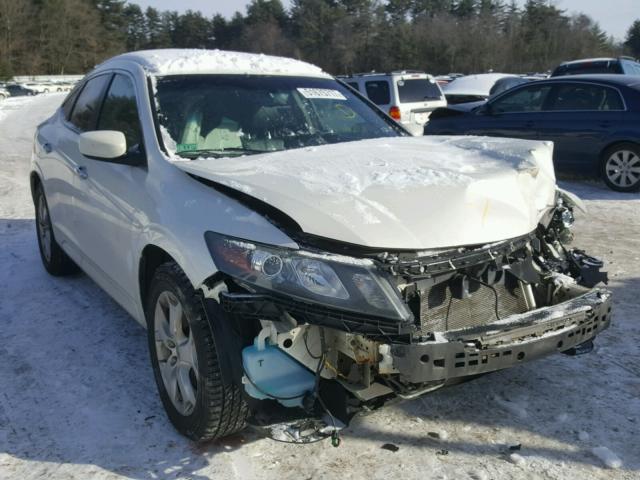 5J6TF2H59AL005019 - 2010 HONDA ACCORD CRO WHITE photo 1