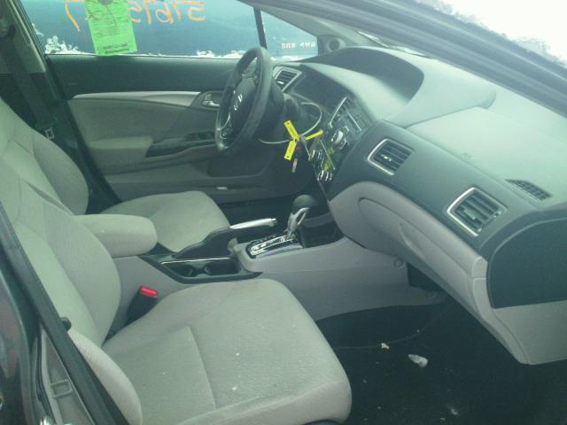 2HGFB2F8XDH528466 - 2013 HONDA CIVIC EX 灰色 照片 5