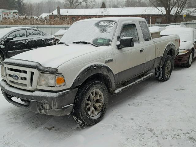 1FTZR45E17PA11051 - 2007 FORD RANGER SUP WHITE photo 2