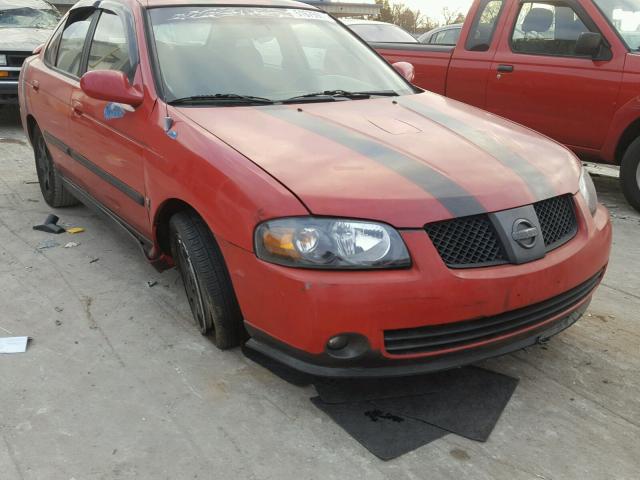 3N1AB51D34L736181 - 2004 NISSAN SENTRA SE- RED photo 9