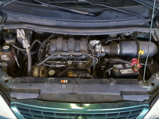 2FMZA50472BA54669 - 2002 FORD WINDSTAR L GREEN photo 7