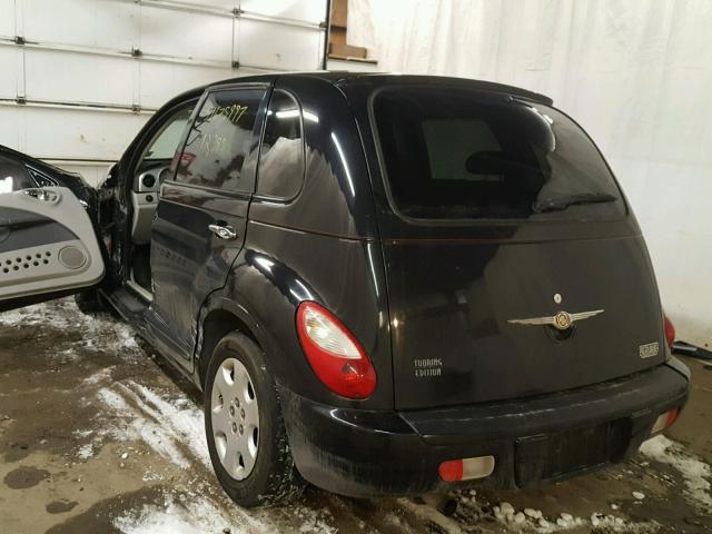 3A4FY58B26T364383 - 2006 CHRYSLER PT CRUISER BLACK photo 3