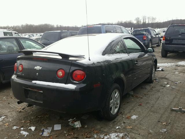 1G1AL12F557627755 - 2005 CHEVROLET COBALT LS BLACK photo 4