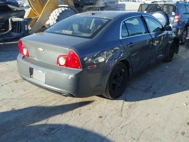 1G1ZG57B584266330 - 2008 CHEVROLET MALIBU LS GRAY photo 4