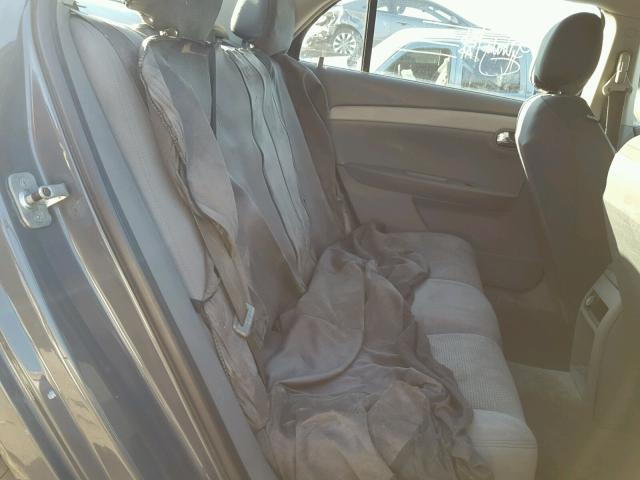 1G1ZG57B584266330 - 2008 CHEVROLET MALIBU LS GRAY photo 6