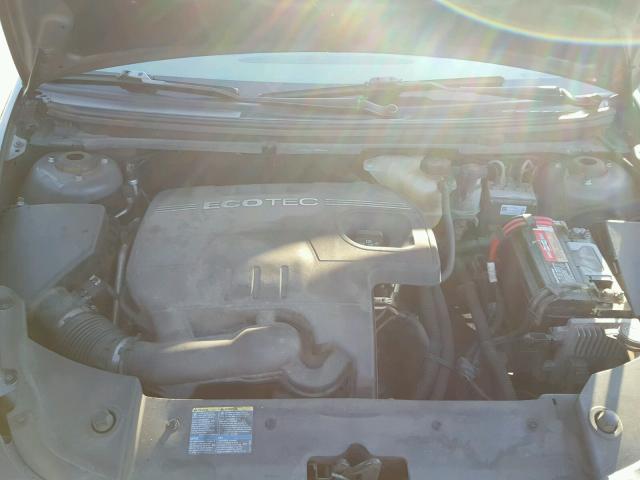 1G1ZG57B584266330 - 2008 CHEVROLET MALIBU LS GRAY photo 7