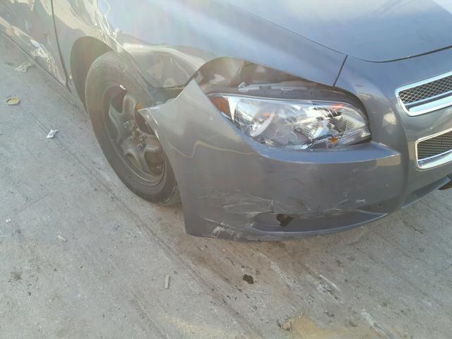 1G1ZG57B584266330 - 2008 CHEVROLET MALIBU LS GRAY photo 9