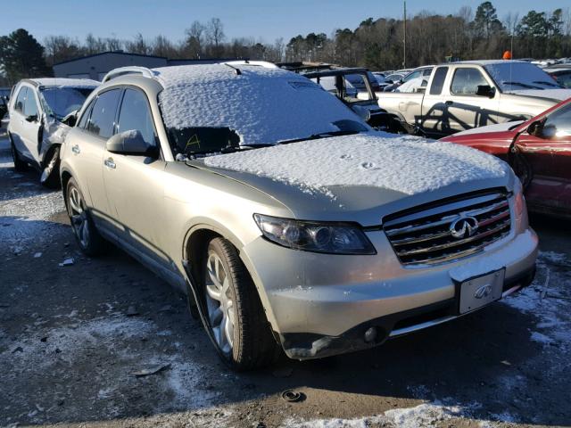 JNRAS08W87X200388 - 2007 INFINITI FX35 BEIGE photo 1